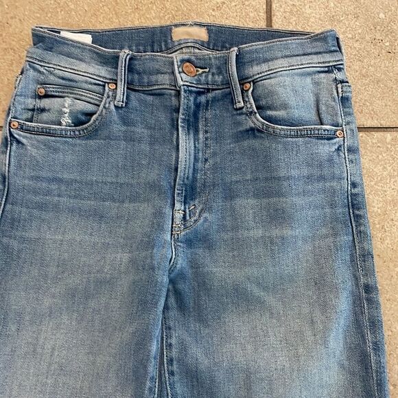 Mother the rascal ankle snippet jeans - Picture 3 of 10